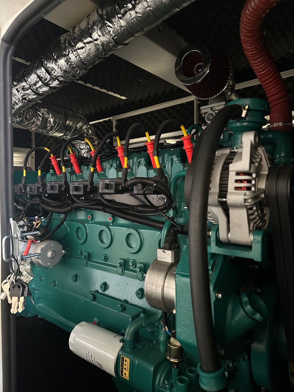 50kW 62.5kVA 天然氣發(fā)電機(jī)組