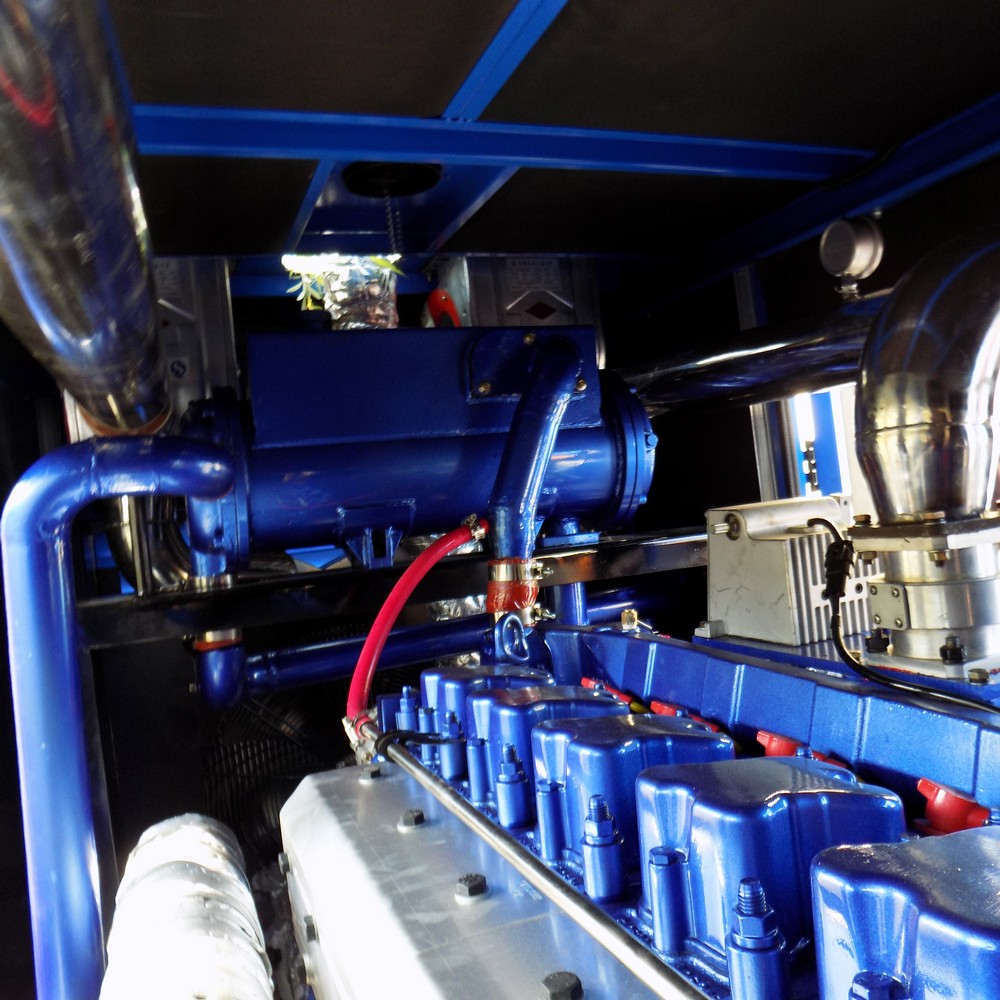 100kW 125kVA 合成氣發(fā)電機(jī)組