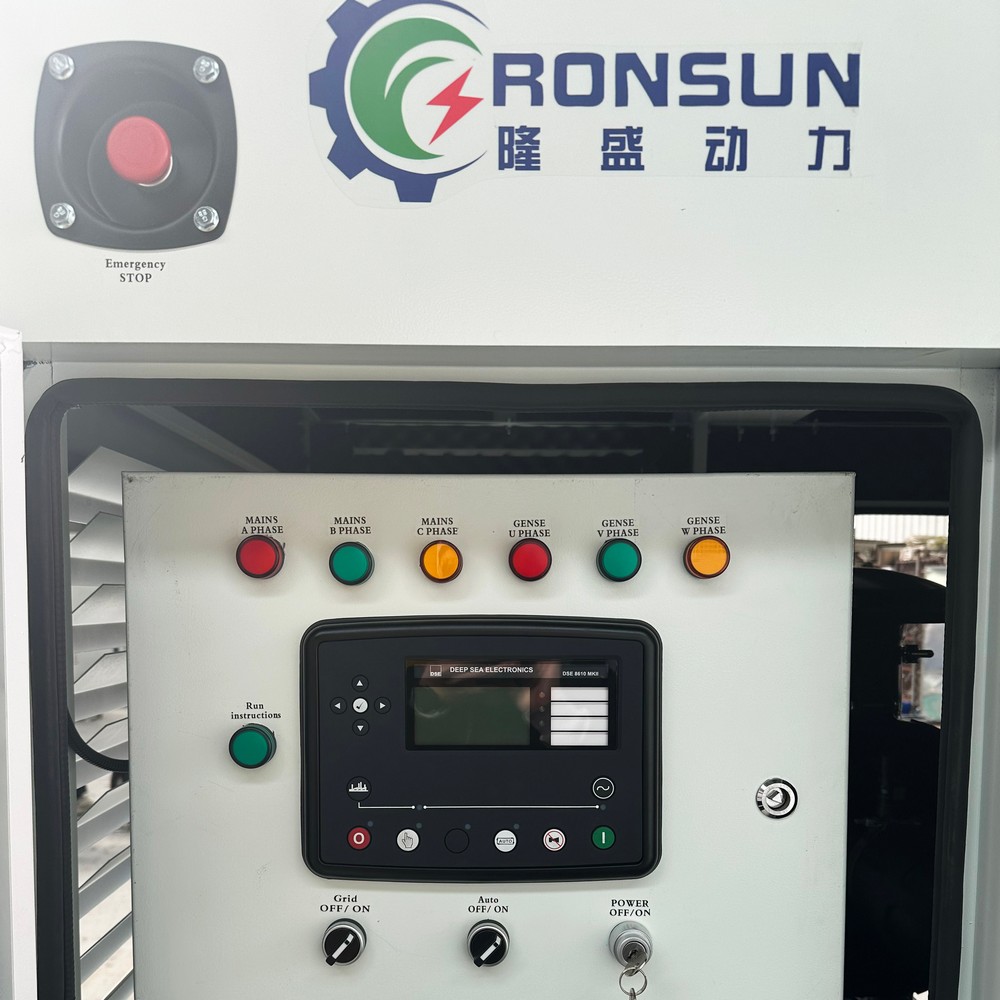 120kW 150kVA 合成氣發(fā)電機(jī)組