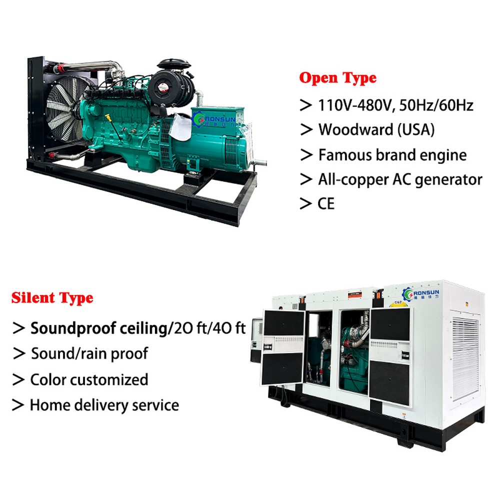 120kW 150kVA 合成氣發(fā)電機(jī)組