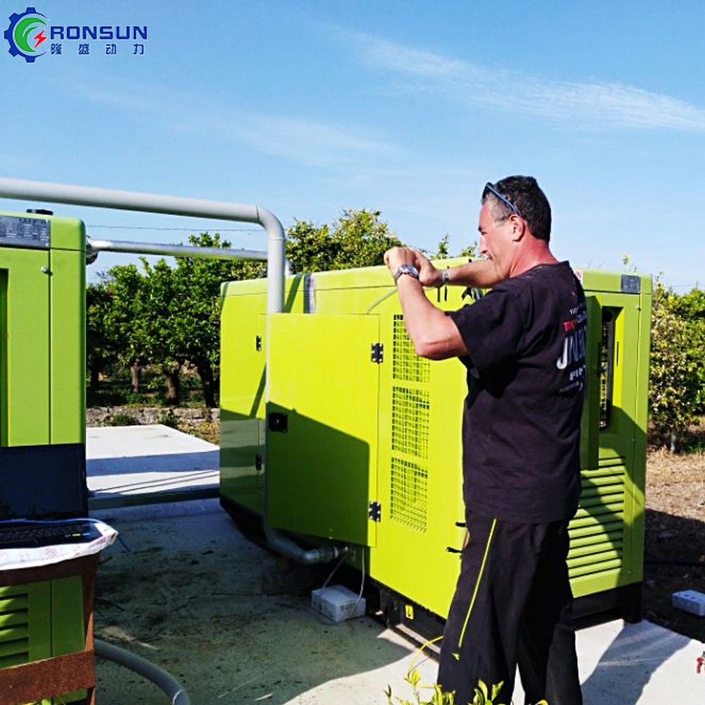 100kW 125kVA 生物質(zhì)發(fā)電機(jī)組